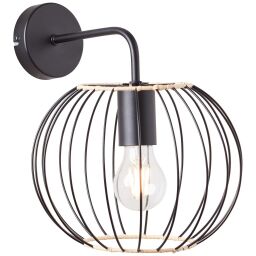 99394/76 Silemia Kinkiet lampa czarny mat Brilliant