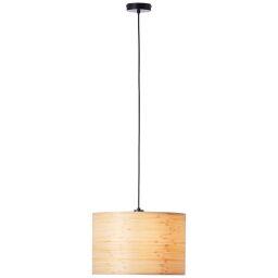 99490/76 Romm Lampa wisząca 35cm jasne drewno/czarny Brilliant