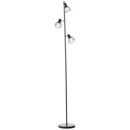 93085/06 Blacky Lampa stojąca 3flg czarny mat Brilliant