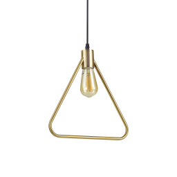 207834 Lampa wisząca abc sp1 triangle antique brass Ideal Lux - Mega RABATY w koszyku %