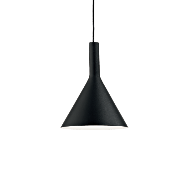 074344 Lampa wisząca cocktail sp1 small black Ideal Lux - Mega RABATY w koszyku %