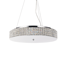 093062 Lampa wisząca roma sp12 chrome Ideal Lux - Mega RABATY w koszyku %