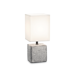 245348 Lampa stołowa kali'-1 tl1 white Ideal Lux - Mega RABATY w koszyku %