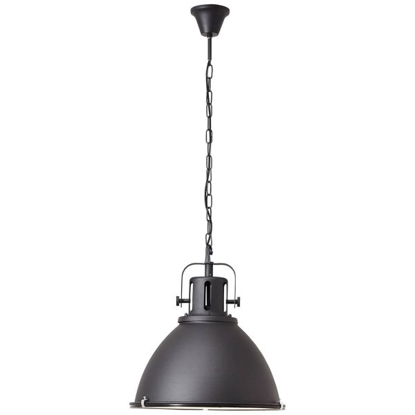 23770/06 Lampa wisząca Jesper 47cm szklana czarna