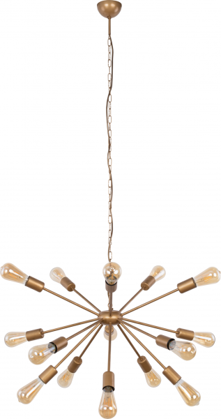 9027 Lampa ROD gold XV --rabaty 15% w koszyku