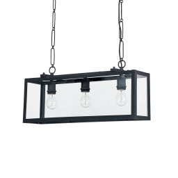 092881 Lampa wisząca igor sp3 black Ideal Lux - Mega RABATY w koszyku %