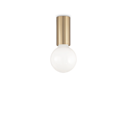 233031 Plafon petit pl1 satin brass Ideal Lux - Mega RABATY w koszyku %