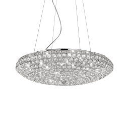 088013 Lampa wisząca king sp12 chrome Ideal Lux - Mega RABATY w koszyku %