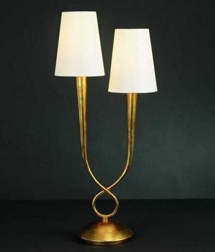 3546 Lampa stołowa MANTRA PAOLA GOLD 3546 Mantra - Mega RABATY w koszyku %