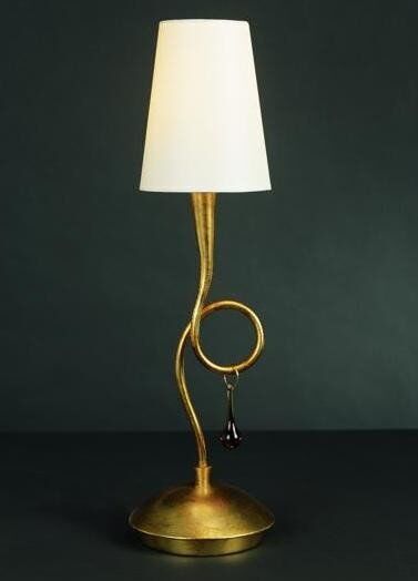 3545 Lampa stołowa MANTRA PAOLA GOLD 3545 Mantra - Mega RABATY w koszyku %