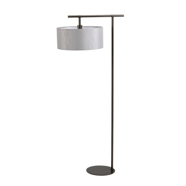 BALANCE-FL-DBG Lampa podłogowa Balance 1 Light – ciemnobrązowa Elstead - Mega RABATY w koszyku %