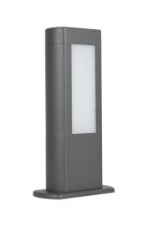 Evo GL15401 Lampa stojąca słupek ciemny popiel SU-MA - Mega RABATY W KOSZYKU %