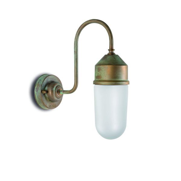 Darsili 1950N - Rustykalna lampa ścienna Moretti Luce