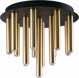 9054 LAMPA SUFITOWA STALACTITE black-brass XIII--rabaty 15% w koszyku