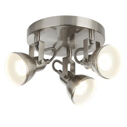 1543SS Focus 3Lt Round reflektorek - satyna srebrny Searchlight
