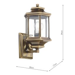 LAD1675 Ladbroke Lampa ogrodowa Dar Lighting - rabaty 20% w koszyku