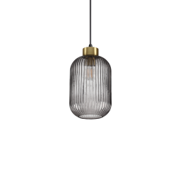 237442 Lampa wisząca mint-1 sp1 smoky grey Ideal Lux - Mega RABATY w koszyku %